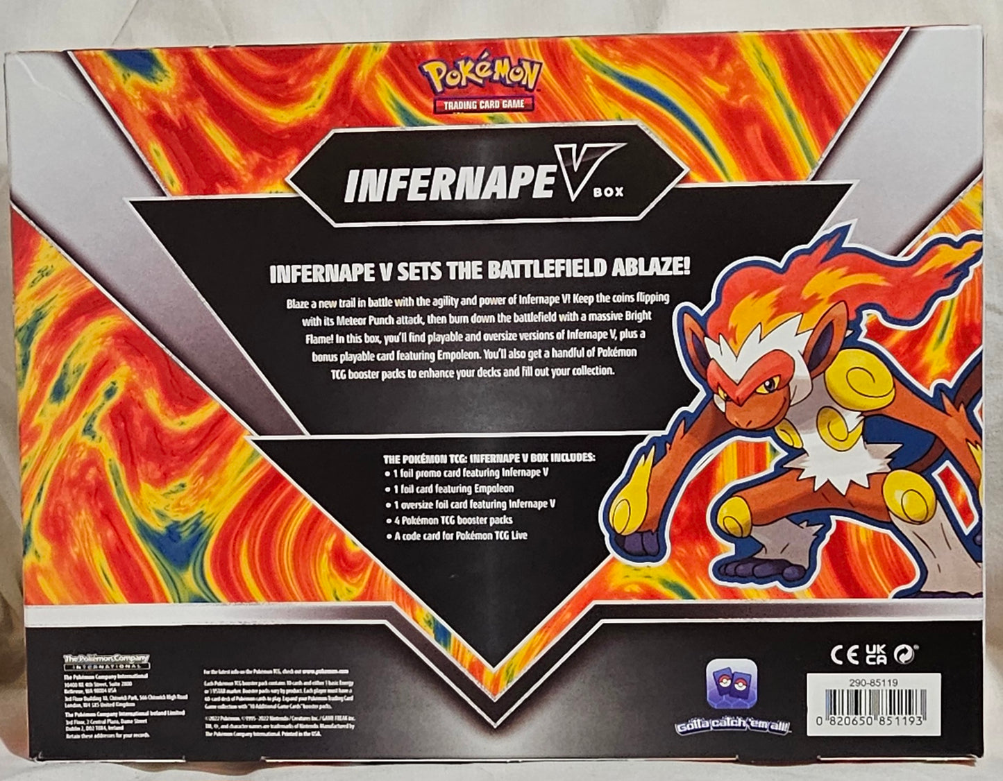 Infernape V Box